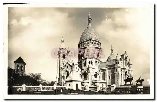 Cartes postales Paris Basilique Du Sacre Coeur Et St Pierre De Montmartre