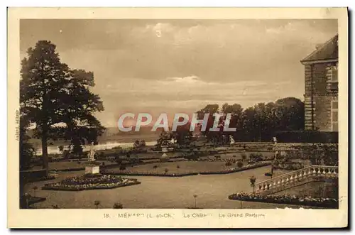 Cartes postales Menard Le Chateau Le Grand Parterre