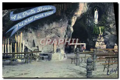 Cartes postales moderne Lourdes La Grotte Miraculeuse