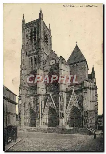 Cartes postales Meaux La Cathedrale