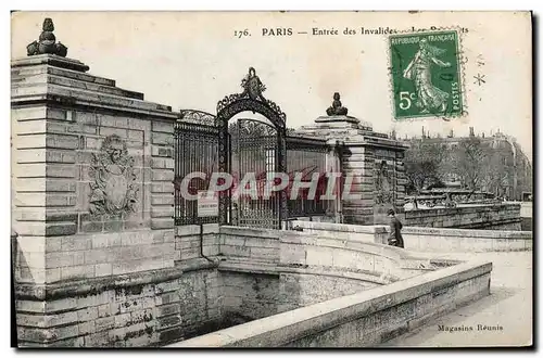 Ansichtskarte AK Paris Entree Des Invalides