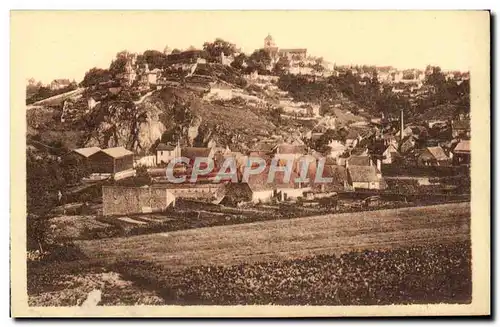 Cartes postales Avallon Vue Sur La Ville Et Le Faubourg De Cousin La Roche