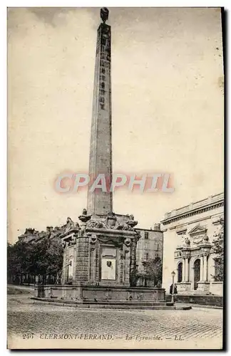 Cartes postales Clermont Ferrand La Pyramide