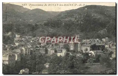 Cartes postales Panorama De Royat Les Bains