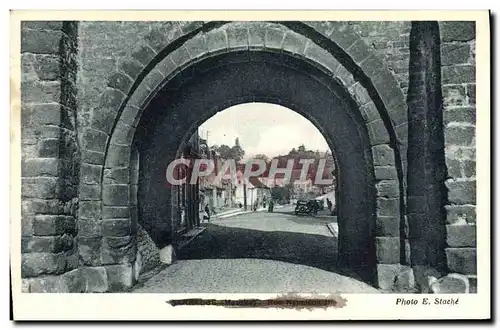 Cartes postales Sarralbe Rue Napoleon 1er