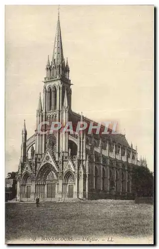 Cartes postales Bonsecours L&#39Eglise