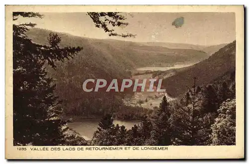 Cartes postales Vallee Des Lacs De Retournemer Et De Longemer