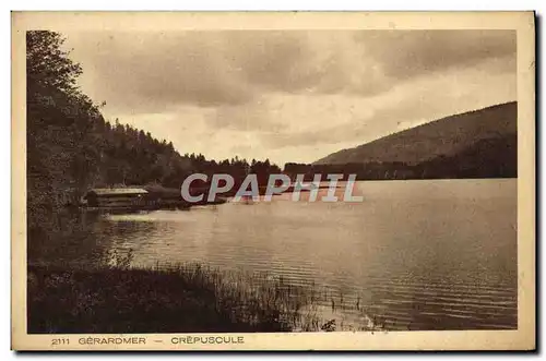 Cartes postales Gerardemer Crepuscule