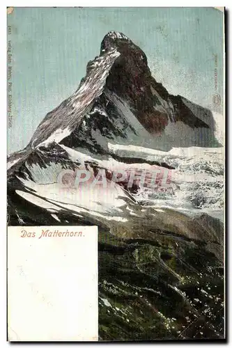 Cartes postales Das Matterhorn