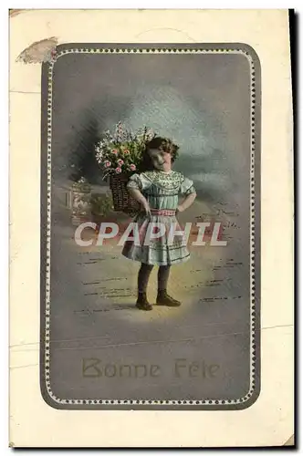 Cartes postales Fantaisie Enfant Bonne Fete