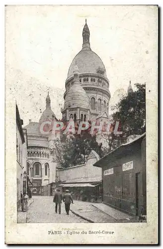 Cartes postales Paris Eglise Du Sacre Coeur Montmartre