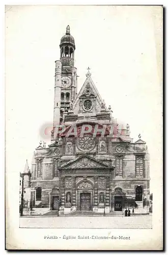 Cartes postales Paris Eglise Saint Etienne Du Mont