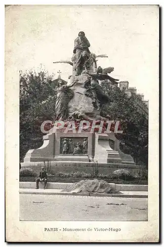 Ansichtskarte AK Paris Monument De Victor Hugo