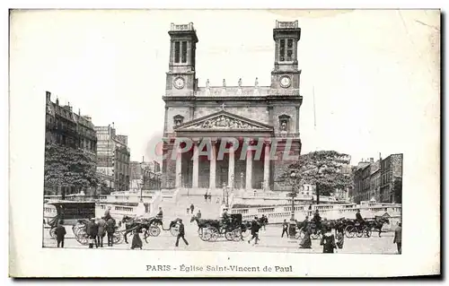 Cartes postales Paris Eglise Saint Vincent De Paul