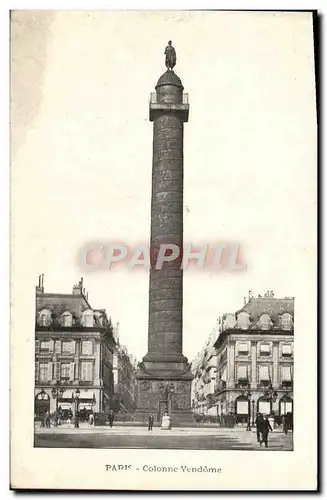 Cartes postales Paris Colonne Vendome