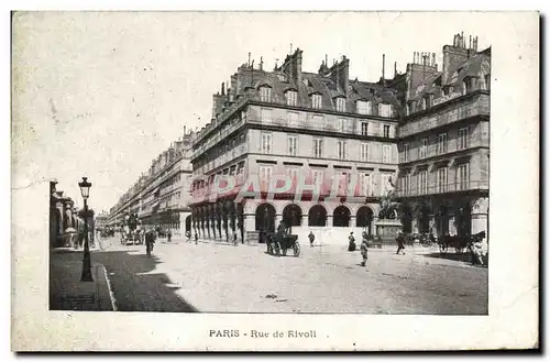 Cartes postales Paris Rue De Rivoli