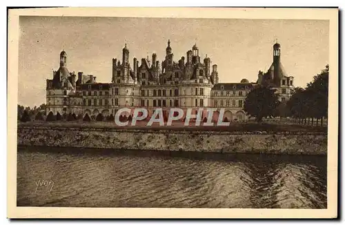 Ansichtskarte AK La Douce France Chateaux De La Loire Chateau De Chambord Facade Nord