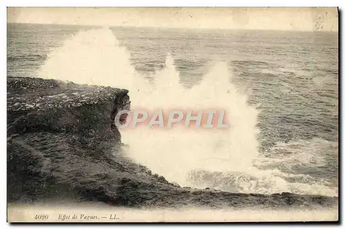 Cartes postales Effet De Vagues