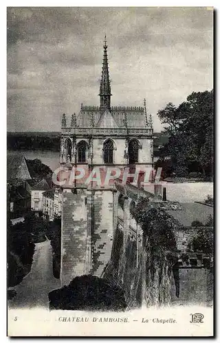 Cartes postales Chateau d&#39Amboise La Chapelle