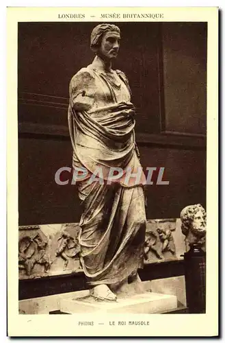 Cartes postales Londres Musee Britannique Phidias Le Roi Mausole