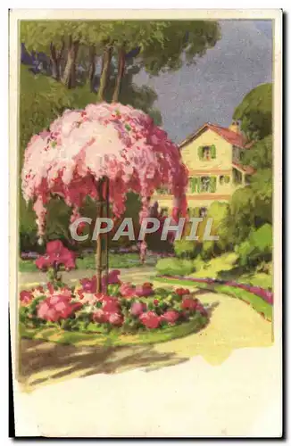 Cartes postales Fantaisie Fleurs