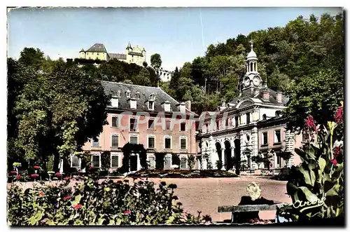 Cartes postales moderne Les Belles Alpes Francaises Uriage Les Bains L&#39Etablissement Thermal l&#39Hotel Bellevue Et L