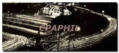 Cartes postales moderne Lourdes La Procession Aux Flambeaux