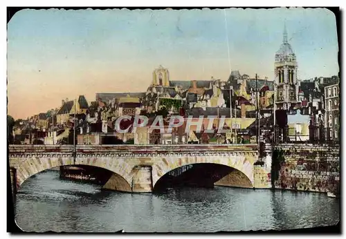 Cartes postales moderne Le Mans Le Pont Gambetta et la Sarthe