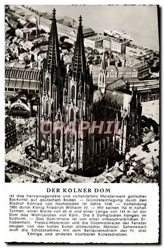 Moderne Karte Koln Dom