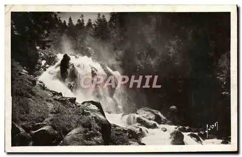 Cartes postales moderne Environs de Cauterets Cascade de Lutour