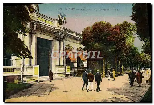 Cartes postales Vichy Entree Du Casino