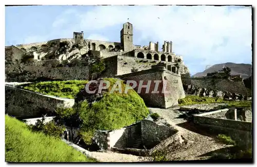 Moderne Karte Sisteron La Citadelle