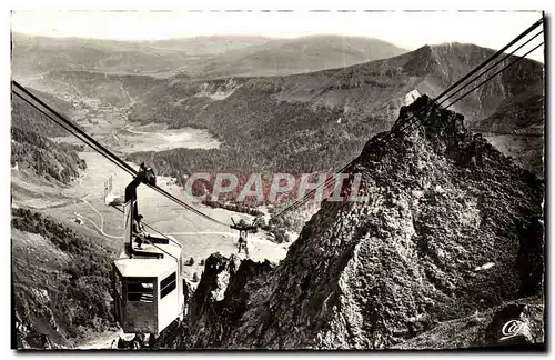 Cartes postales moderne L&#39Auvergne Le Sancy Vue Vers le Mont Dore Teleferique