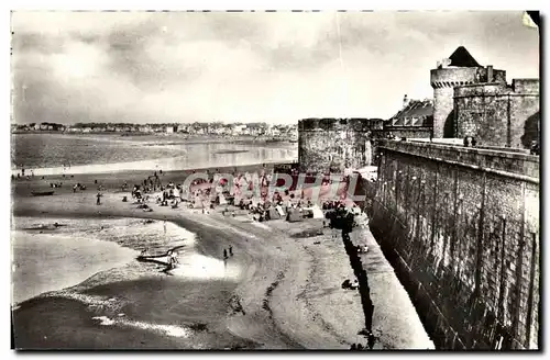 Cartes postales moderne Saint Malo La Grande Plage