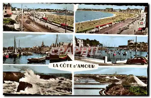 Cartes postales moderne Cote d&#39Amour Pronichet La Baule Le Croisic Le pouliguen