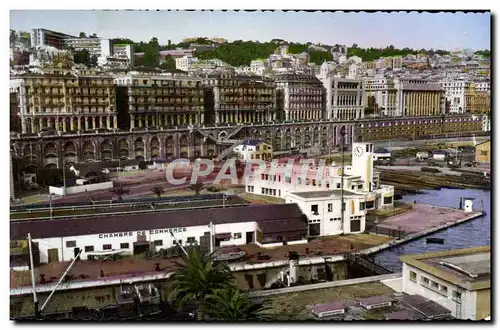 Cartes postales moderne Alger Vue Generale La Prefecture La mairie Le Gt General Le boulevard Carnot Chambre de commerce