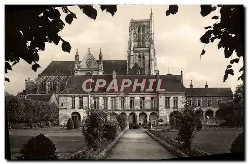 Moderne Karte Meaux et la Cathedrale Vus du Jardin Baossuet