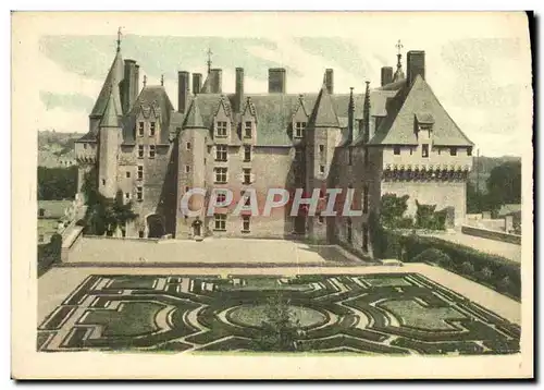 Cartes postales Langeais Le chateau Facade Meridionale