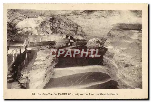 Cartes postales Padirac Le Lac Des Grands Gours
