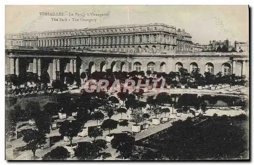 Cartes postales Versailles Le Parc L&#39Orangerie