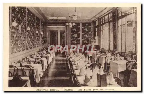 Cartes postales Crystal Hotel Reims Ses Salons Pour 350 couverts