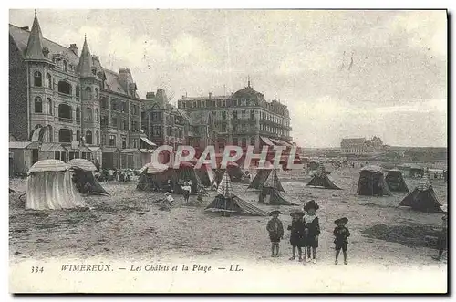 REPRO Wimereux Les Chalets et la Plage