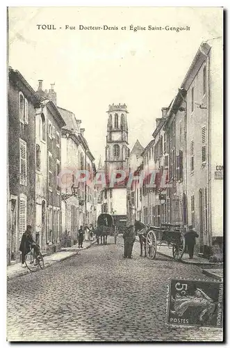 REPRO Toul Rue Docteur Denis et Eglise Saint Gengoult