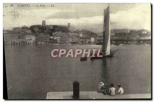 REPRO Cannes Le Port Bateau