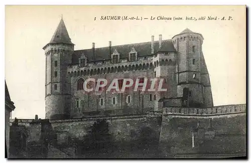 Cartes postales Saumur le chateau