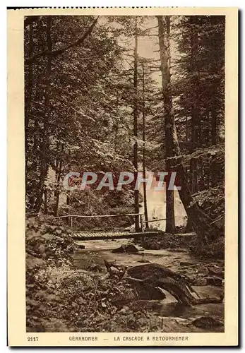 Ansichtskarte AK Gerardmer La Cascade A Retournemer