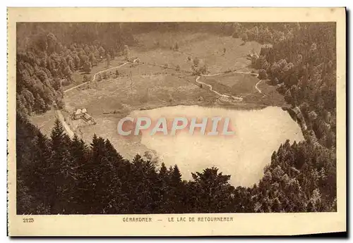 Ansichtskarte AK Gerardmer Le Lac De Retournemer