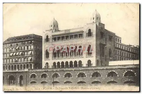 Ansichtskarte AK Alger La Nouvelle Prefecture Boulevard Carnot