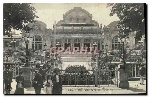 Cartes postales Vichy Facade du Casino