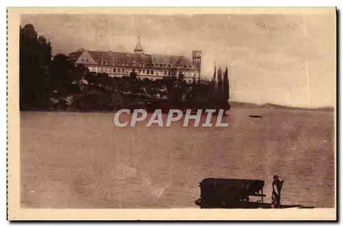 Cartes postales Environs D&#39Aix Les Bains Lac du Bourget L&#39abbaye d&#39Hautecombe